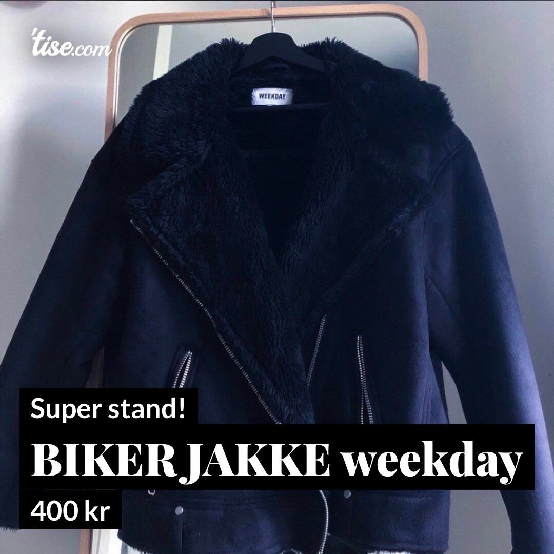 Bikerjakke | FINN.no Bikerjakke i velur • Tise