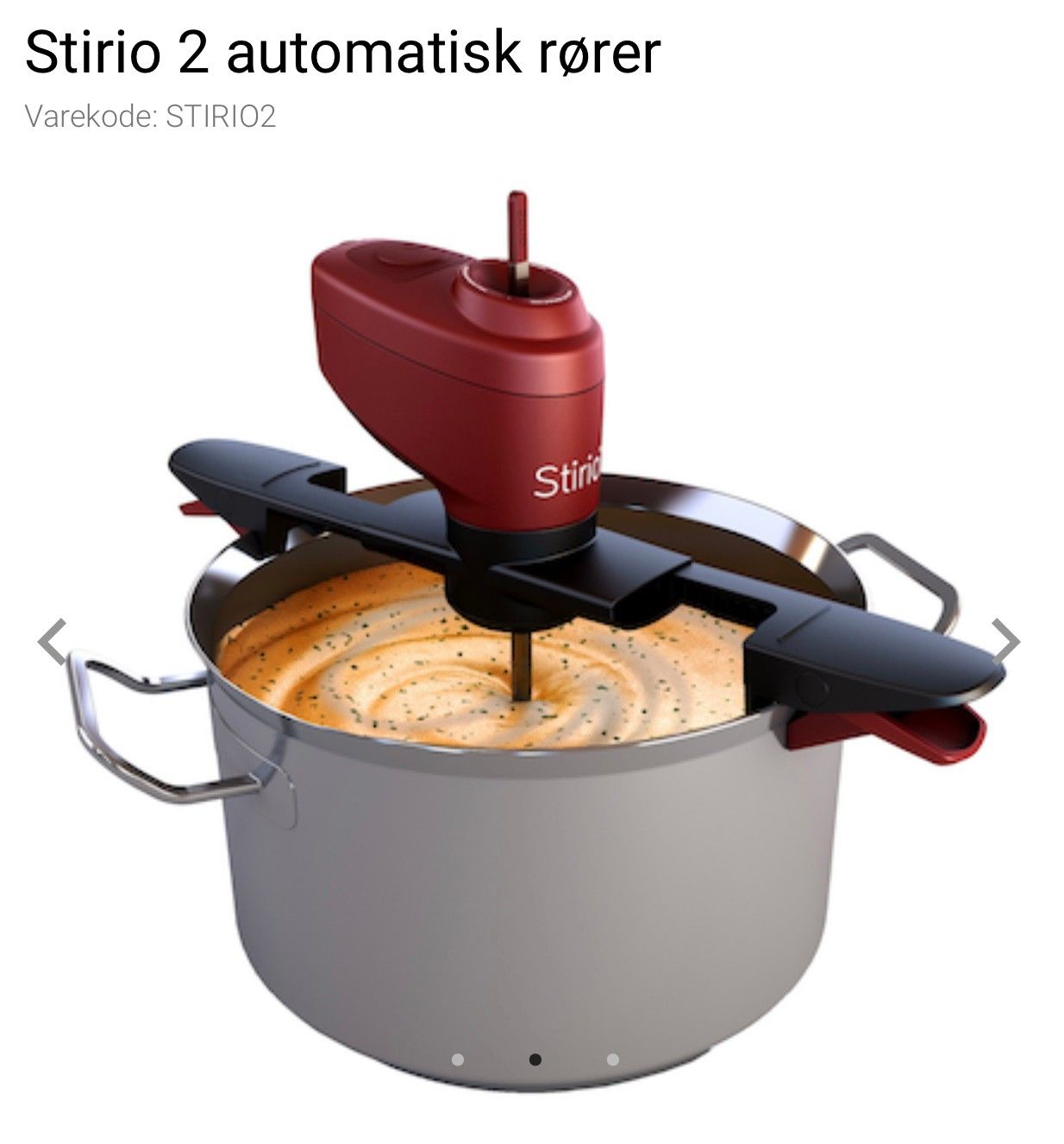 Stirio automatisk rører | FINN.no Automatisk gryte rører fra Stirio | FINN.no