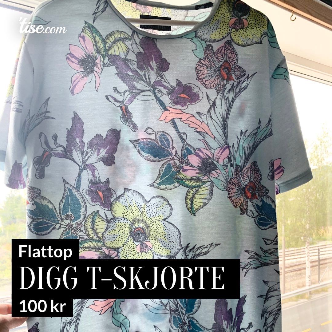Ny pris! Oversized t Shirt fra Flattop str. S. | FINN.no Oversize T skjorte i str. S med bamse | FINN.no