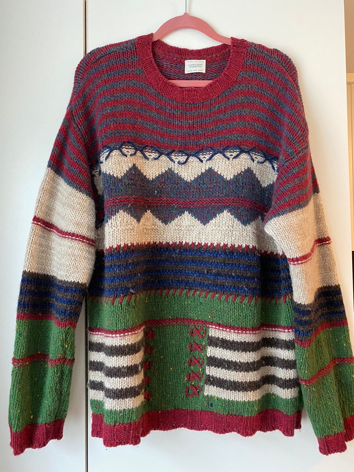 Vintage genser Benetton | FINN.no Vintage United colors of Benetton genser | FINN.no