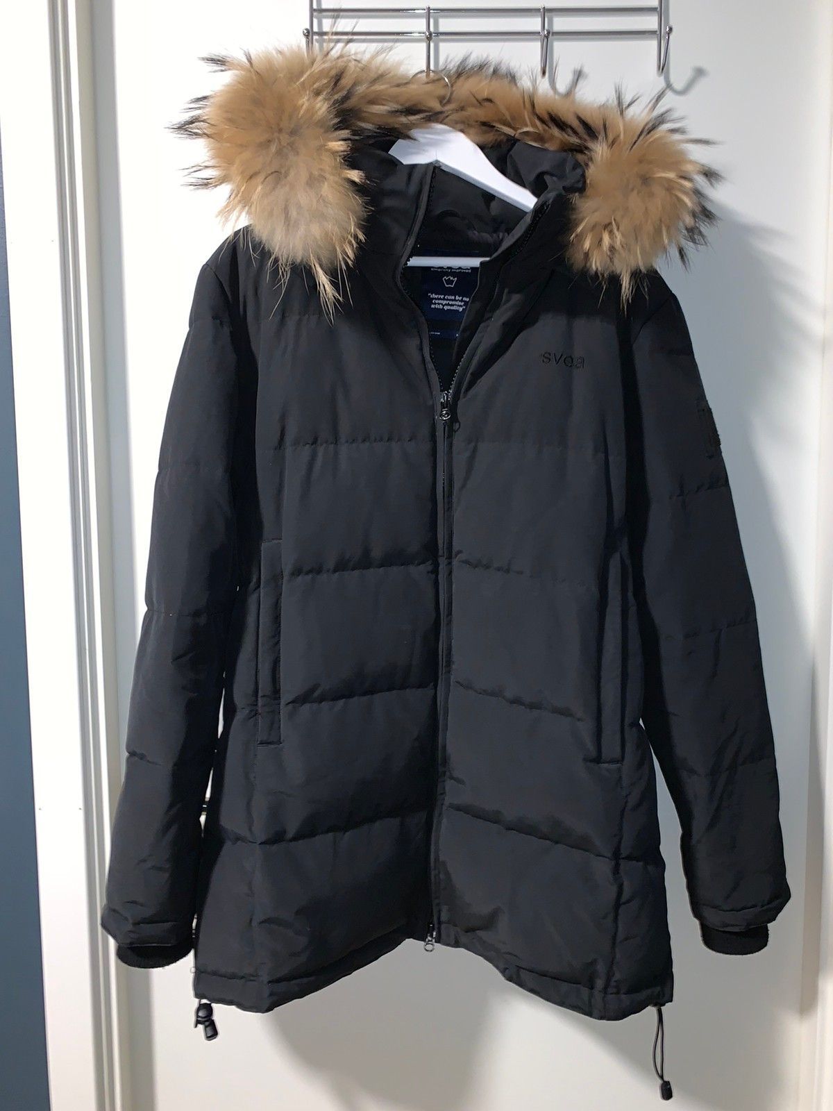 SVEA Alicia dunparkas | FINN.no Svea Alicia jakke, beige, str L | FINN.no