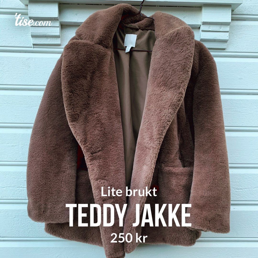 Teddy jakke | FINN.no Teddybear jakke | FINN.no