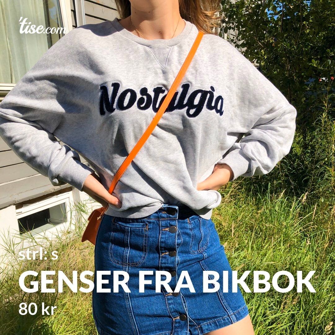 Genser fra Bikbok | FINN.no Genser fra Bik Bok 80' tallet | FINN.no