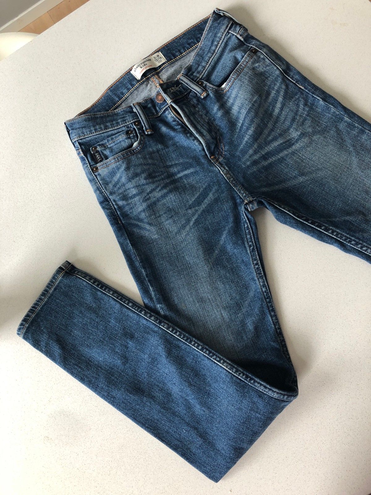 Jeans Abercrombie & Fitch | FINN.no Abercrombie & Fitch Jeans slim fit - blue denim