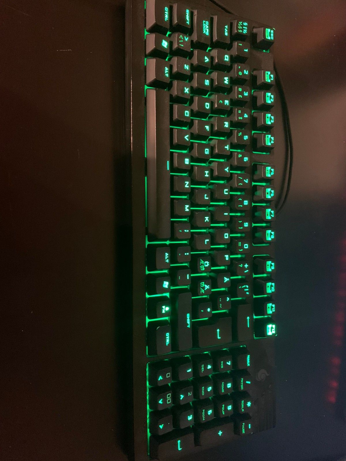 Cherry Kjøpe, selge og utveksle annonser gode tilbud og priser CM Storm QuickFire TK Keyboard Green Komplett.no