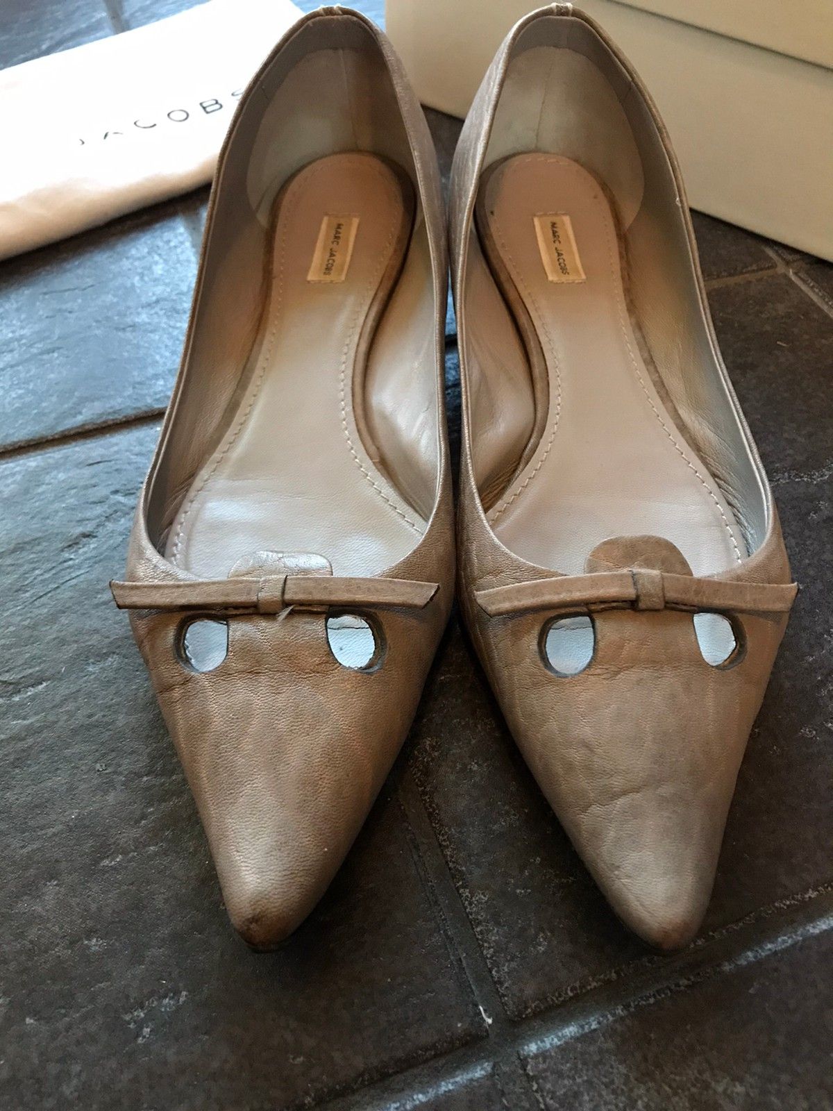 Marc Jacobs str 37 38 The Mouse Leather Sko | FINN.no Marc Jacobs sko str 37 | FINN.no