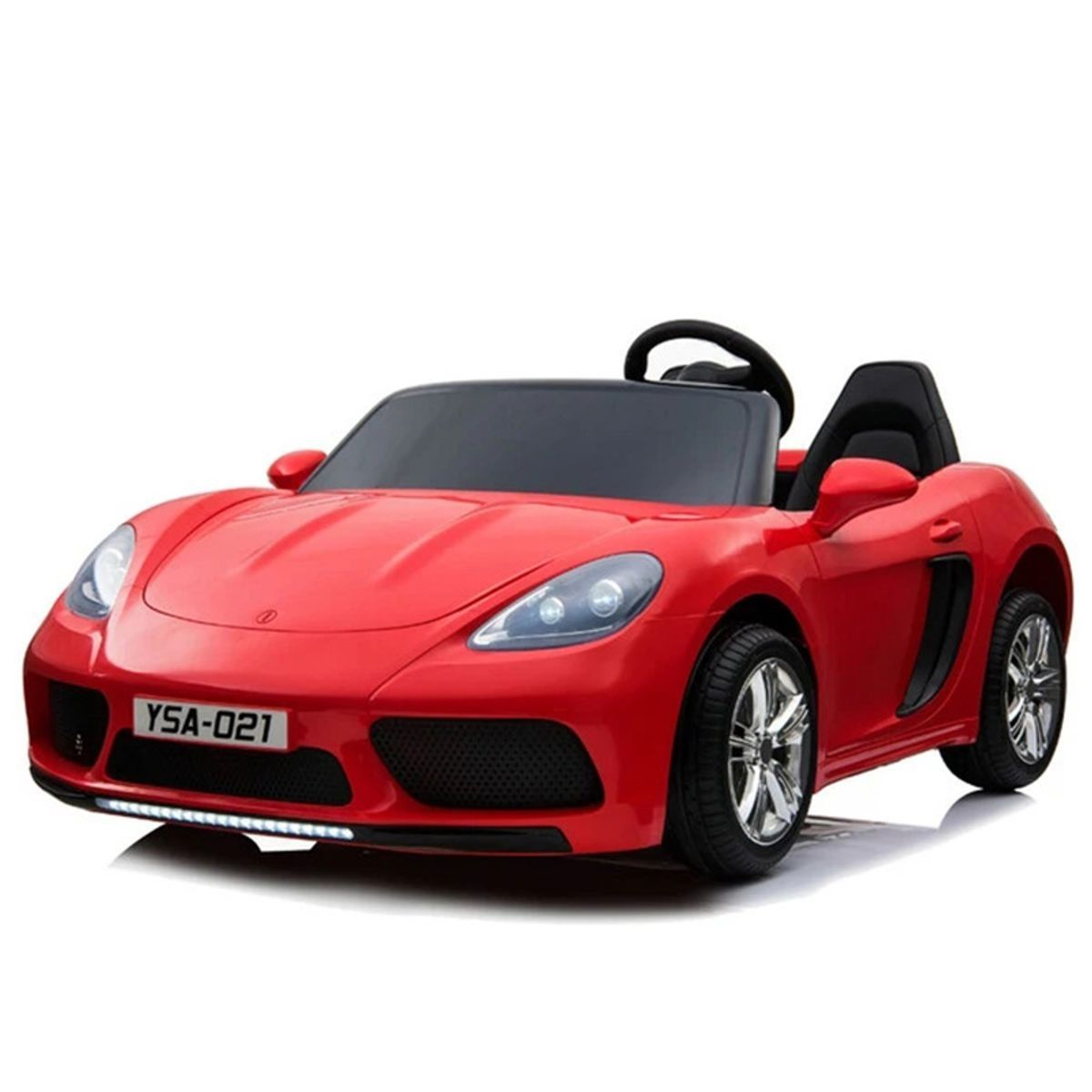 Porsche Style Stor EL bil for 2 barn Lasteevne 110kg! | FINN.no Elektrisk bil til barn (grønn) (80077) | FINN.no