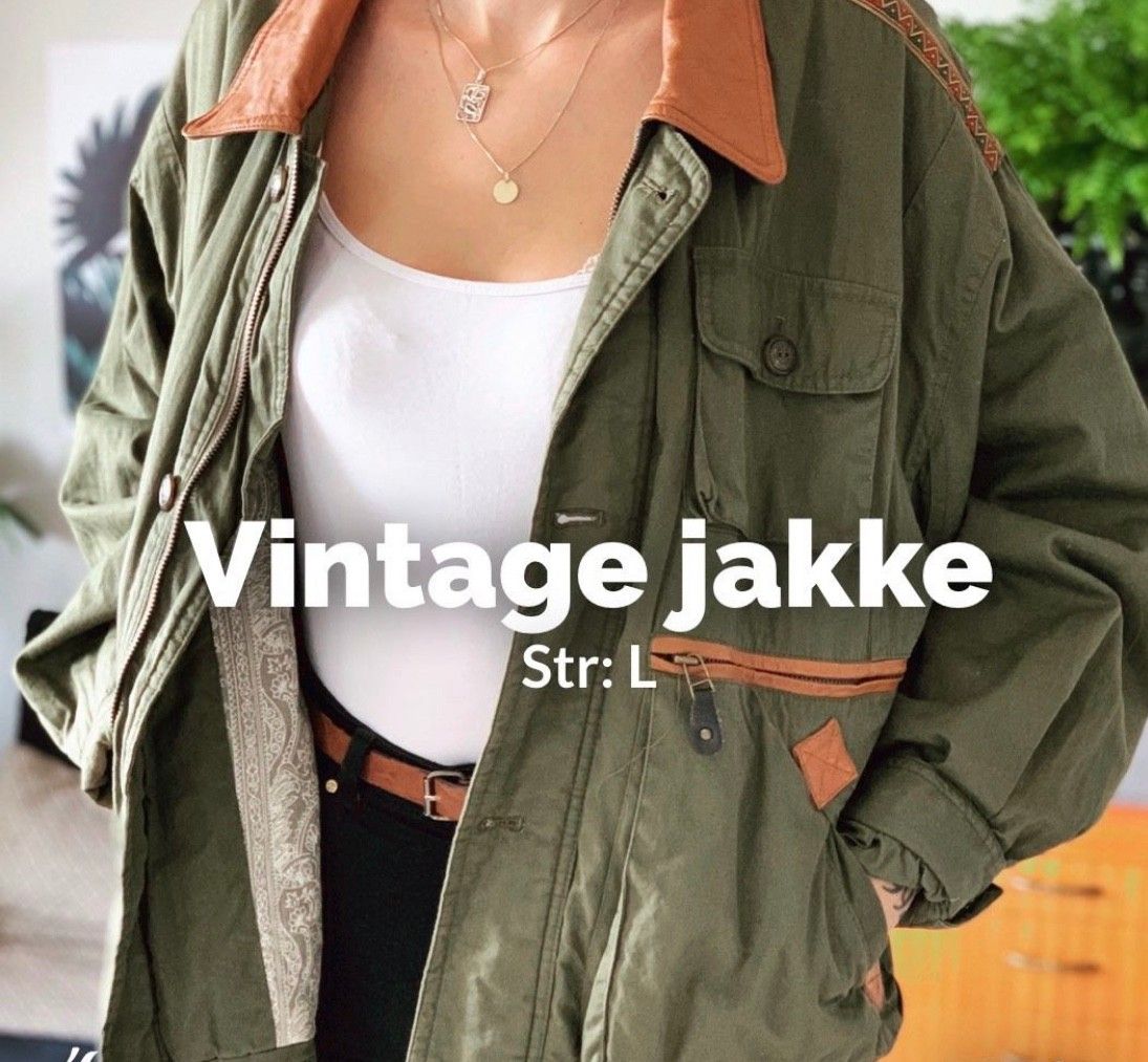 Vintage jakke | FINN.no Vintage vinterjakke | FINN.no