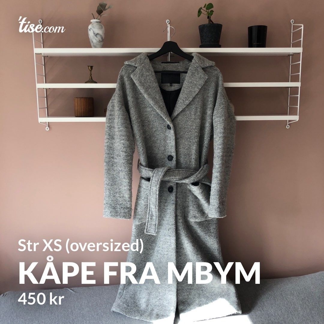 Kåpe i ullmix fra MbyM | FINN.no Mbym ullkåpe | FINN.no