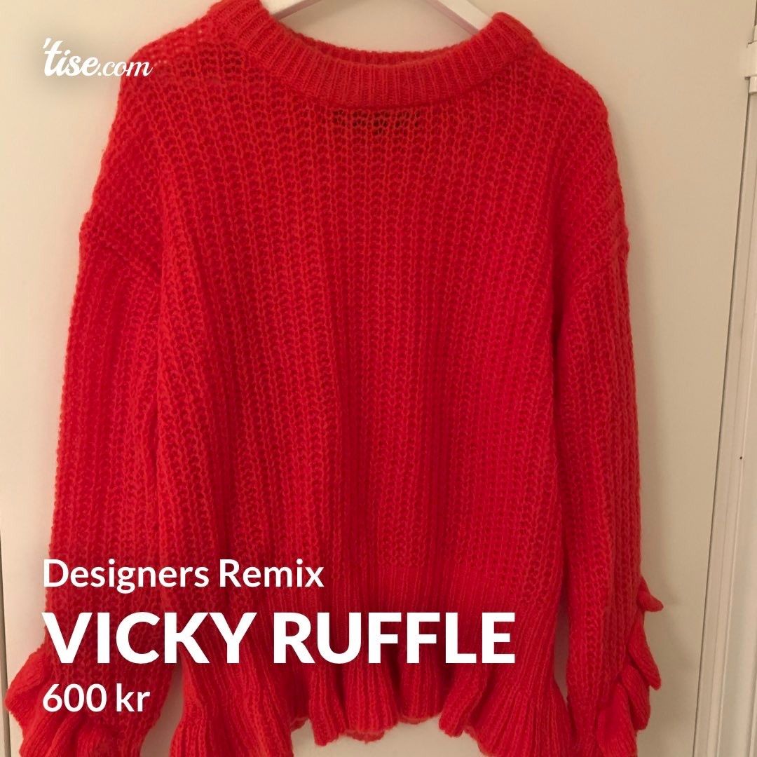 Vicky Ruffle genser Designers Remix | FINN.no Designers Remix ullgenser | FINN.no