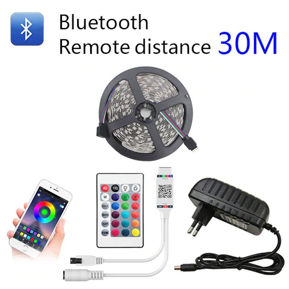 LED lysstripe med Bluetooth. Til innendørs og utendørs bruk Velkommen til Prisgarantist1.no