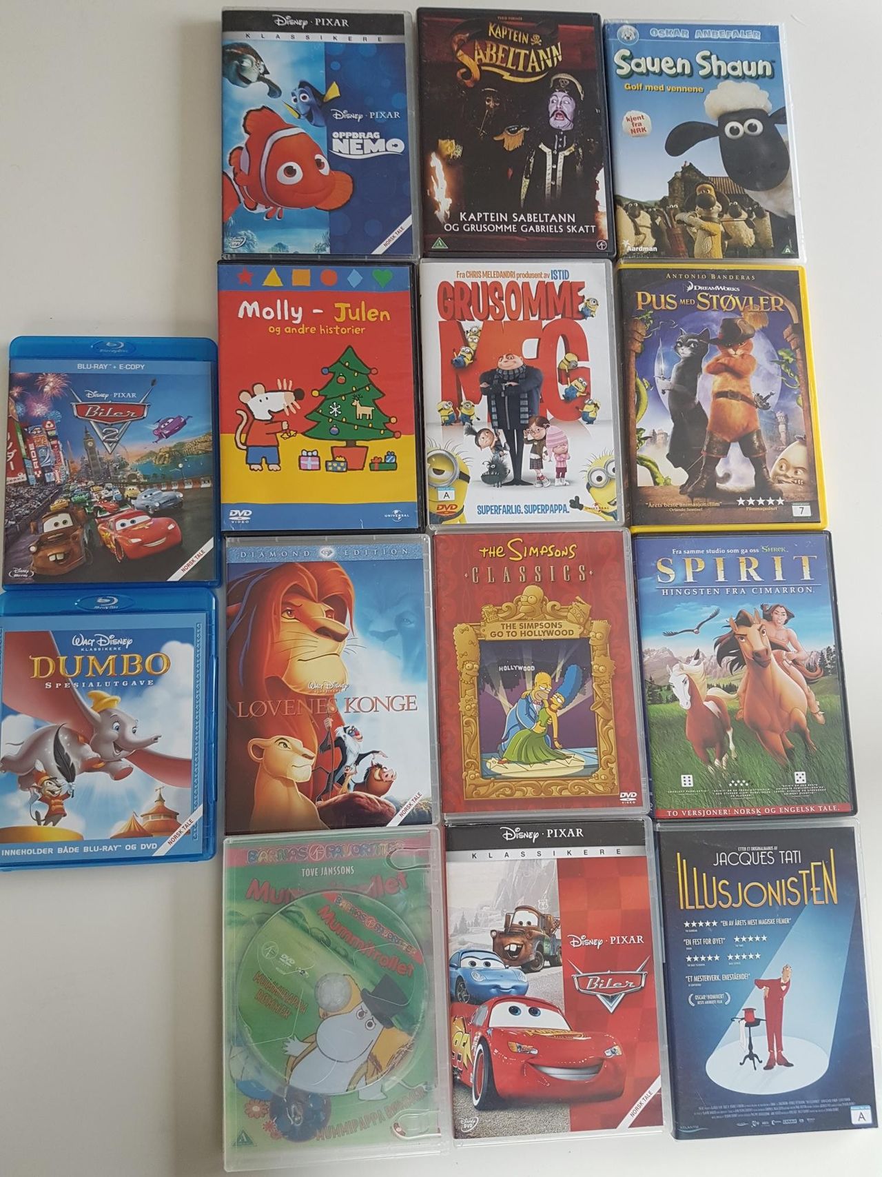 Løvenes konge Kjøpe, selge og utveksle annonser finn den DVD Pus med støvler DVD » Bokklubben