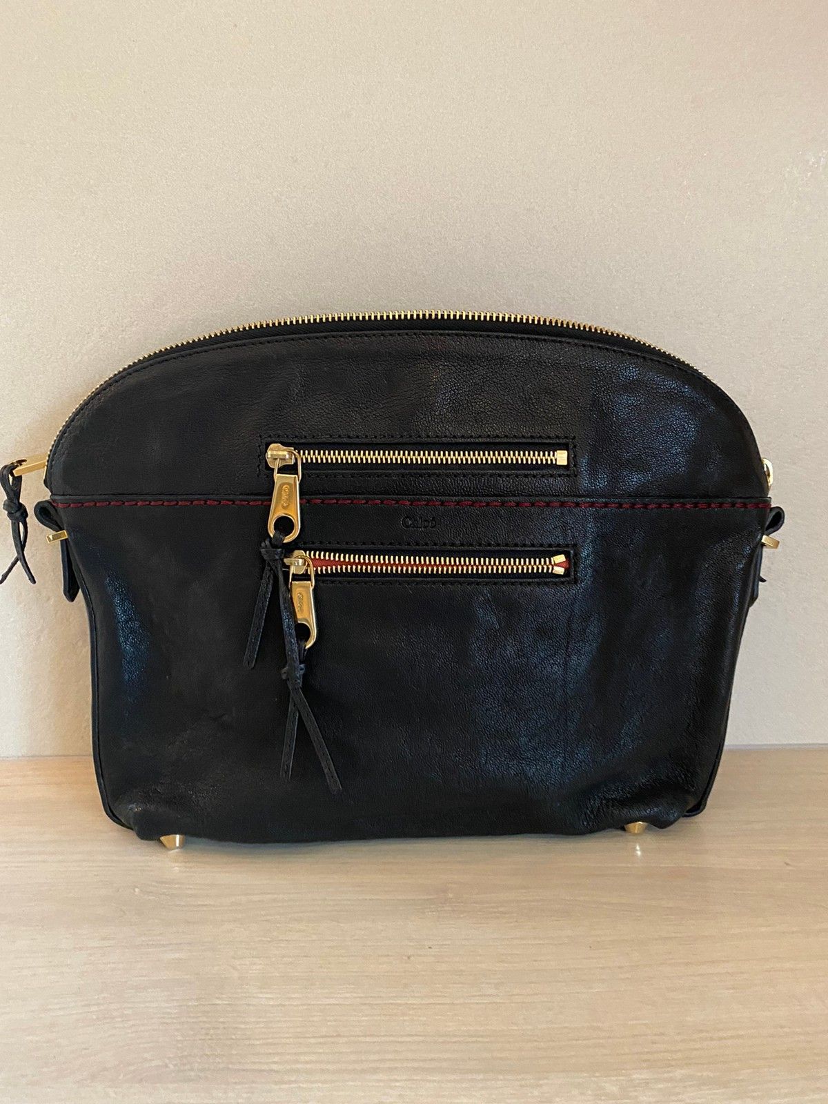 Chloé Angie Women's Leather Oversized Clutch Bag Black | FINN.no Oversized Clutch fra BARFOTA | FINN.no