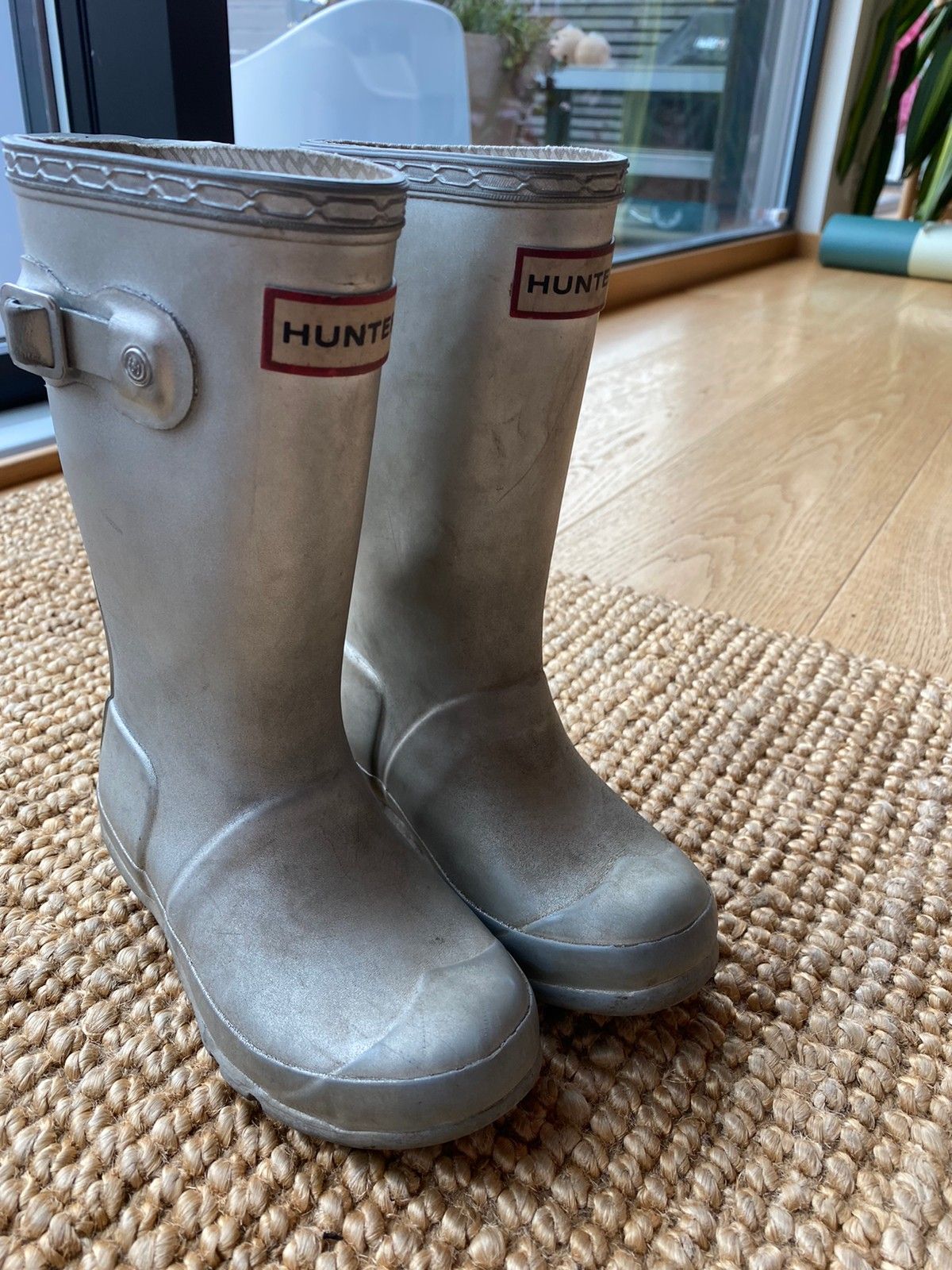 Brukte sølv Hunter støvler | FINN.no Brukte sølv Hunter støvler | FINN.no