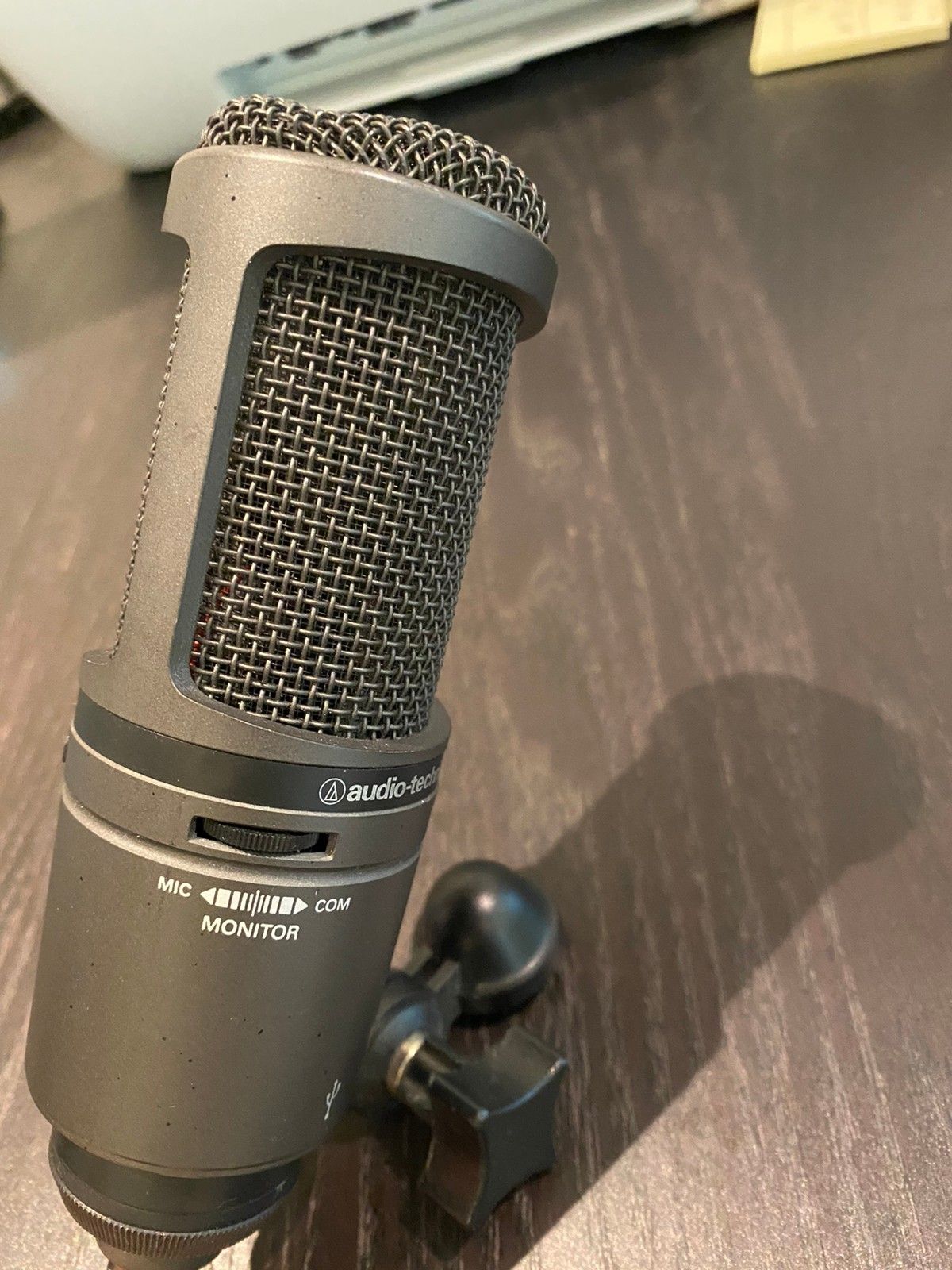 Audio technica AT2020USB+ | FINN.no audio technica at2020 USB med arm og popfilter | FINN.no