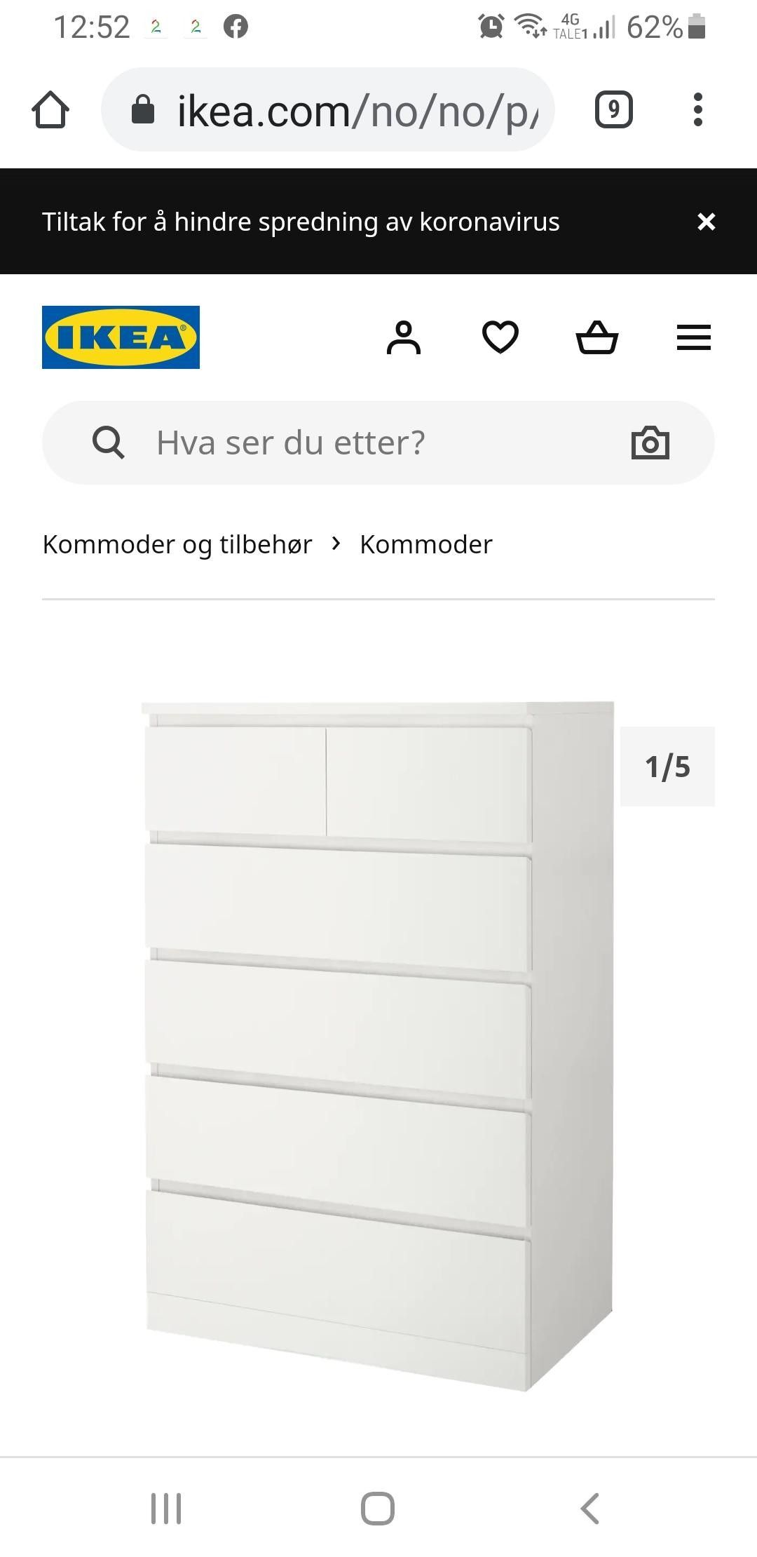 Malm Kommode Finn No