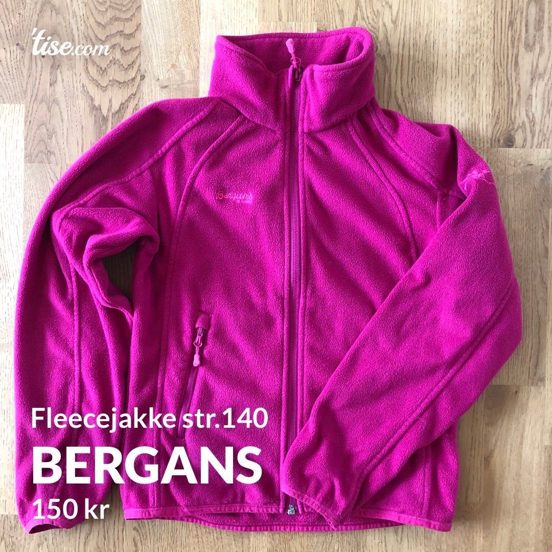 Bergans Fleecejakke str.140 | FINN.no Bergans fleecejakke 140 | FINN.no
