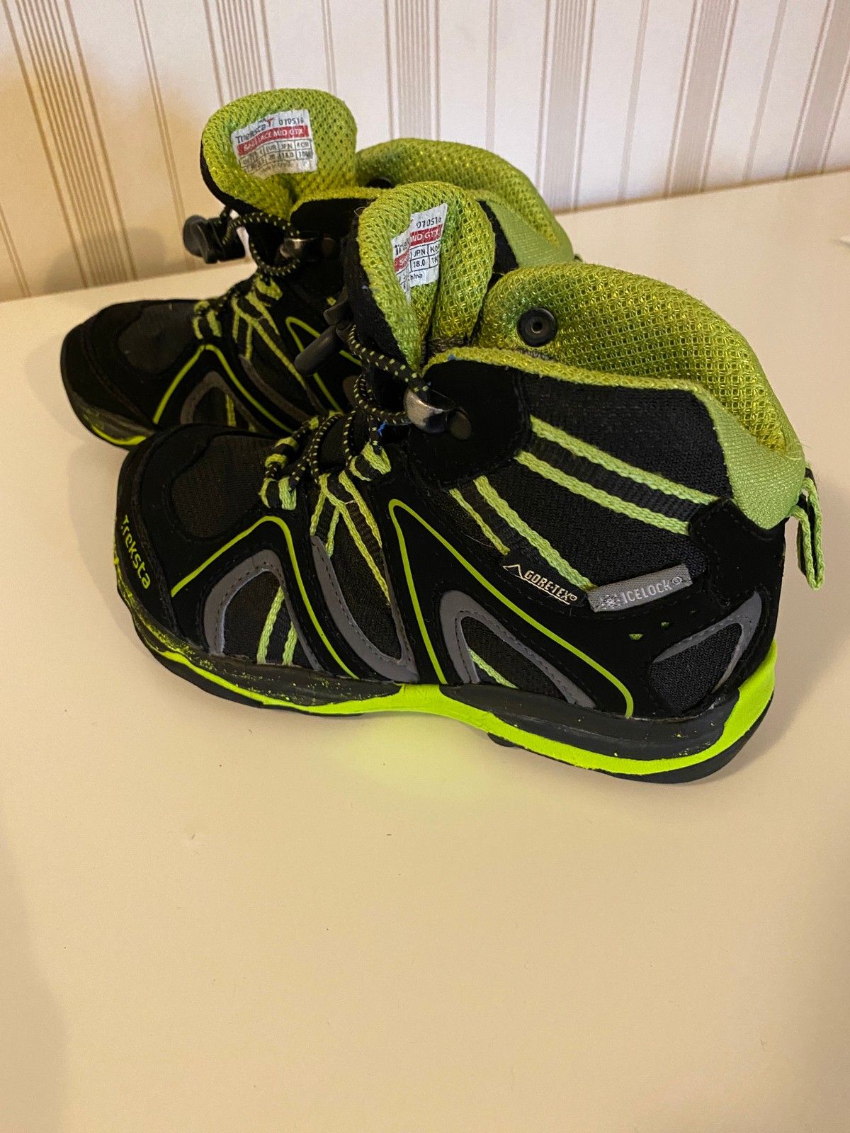 Turskofjellsko barn, str 28. treksta sage lace mid gtx sko Turskofjellsko barn, str 28. treksta sage lace mid gtx sko