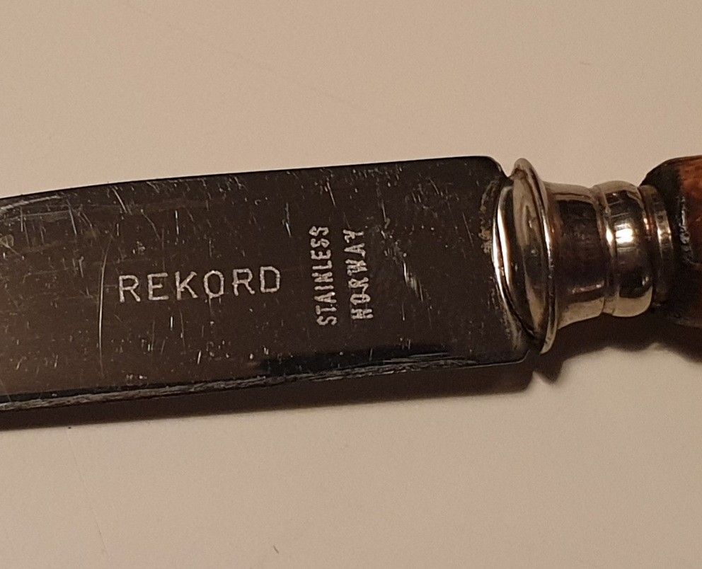 Geilo knivfabrikk, design : Rekord, Fruktkniv | FINN.no Geilo spisestol | FINN.no