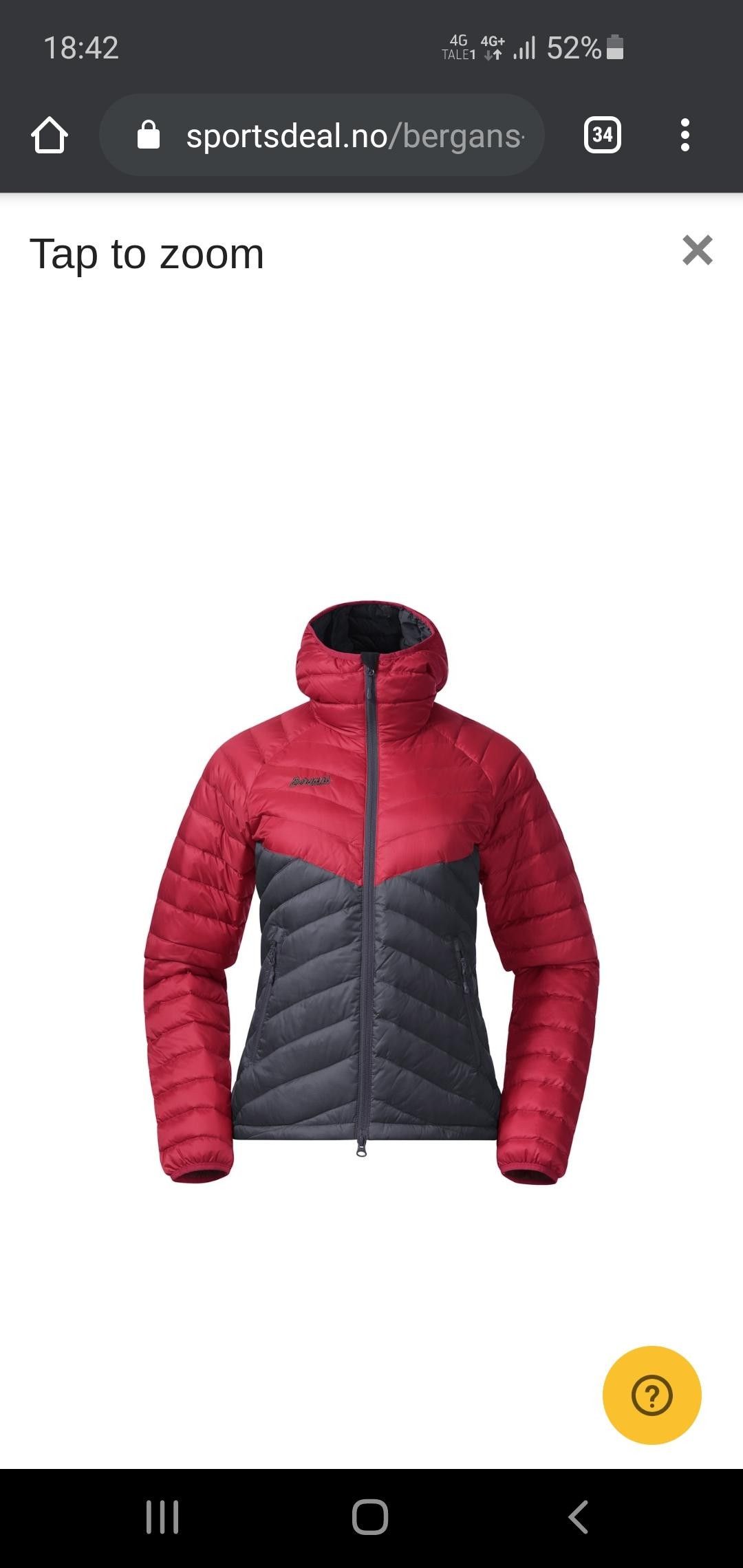 Bergans dunjakke dame str.M | FINN.no Bergans dunjakke dame str.M | FINN.no