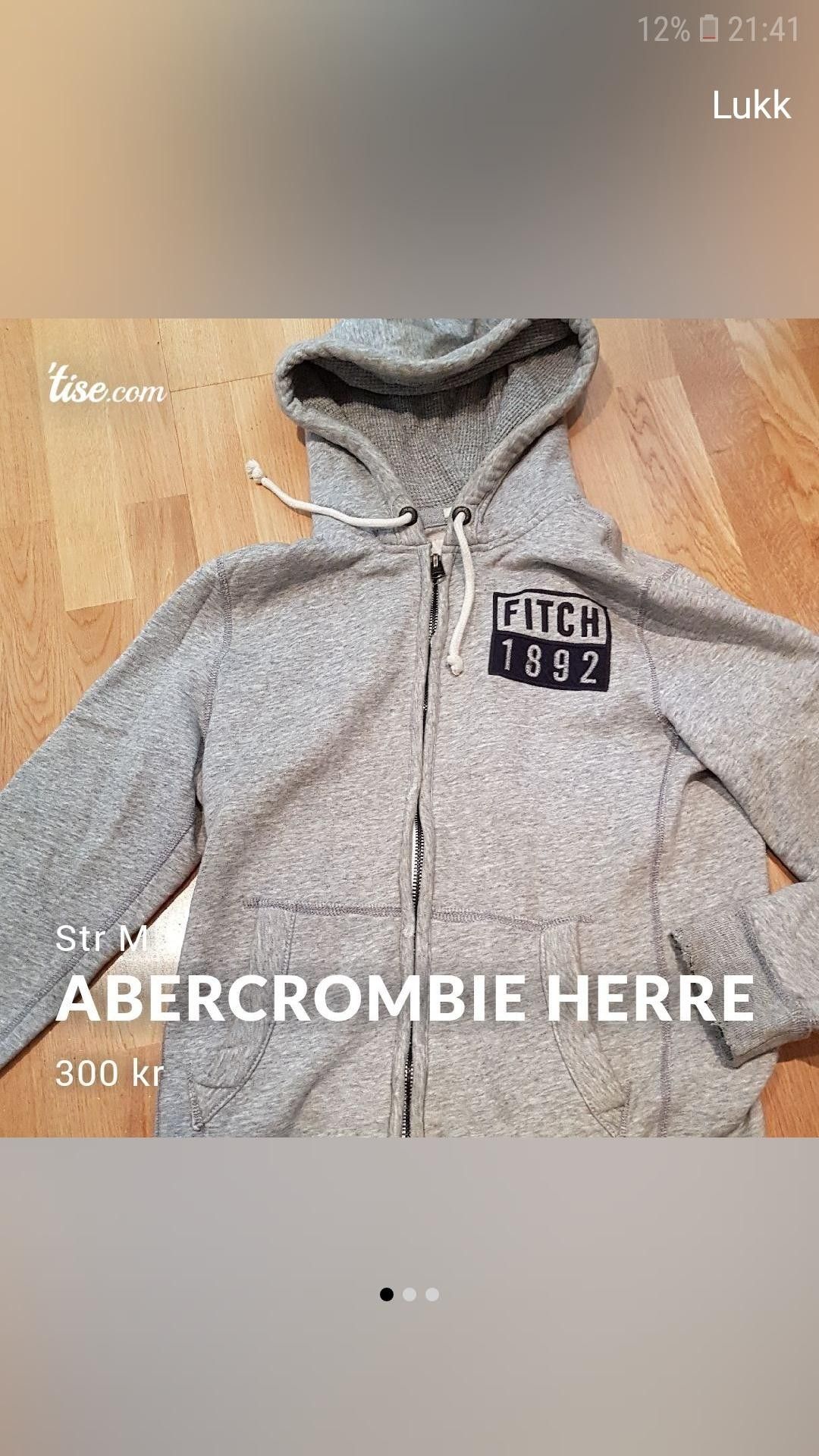 Abercrombie & Fitch | FINN.no Abercrombie genser • Tise