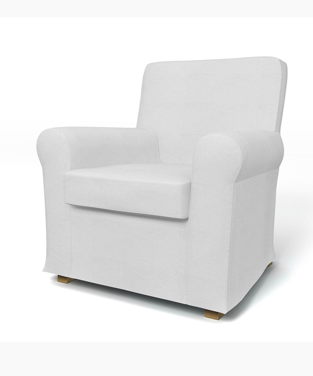 Ikea hvitt stoltrekk for Jennylund lenestol | FINN.no Jennylund lenestoler | FINN.no