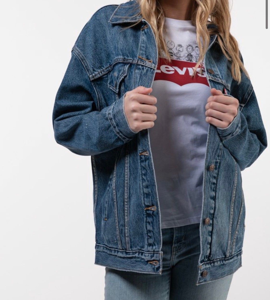 Levis denim jakke str. XS Levis baggy trucker | FINN.no Levis denim jakke str. XS Levis baggy trucker | FINN.no