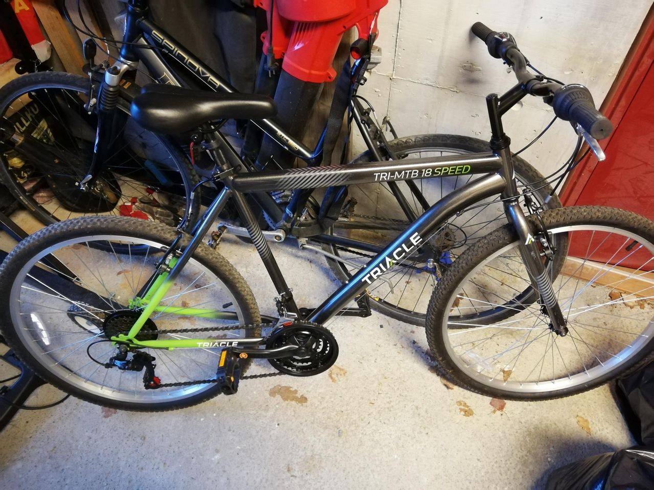 triacle 18 speed mountain bike