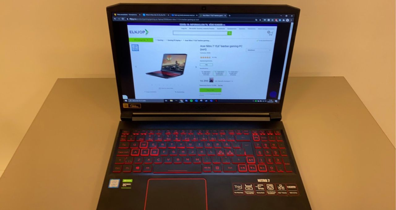 Acer Nitro 7 15,6 bærbar gaming pc | FINN.no Acer Nitro 7 15,6 bærbar gaming PC (sort) Gaming PC