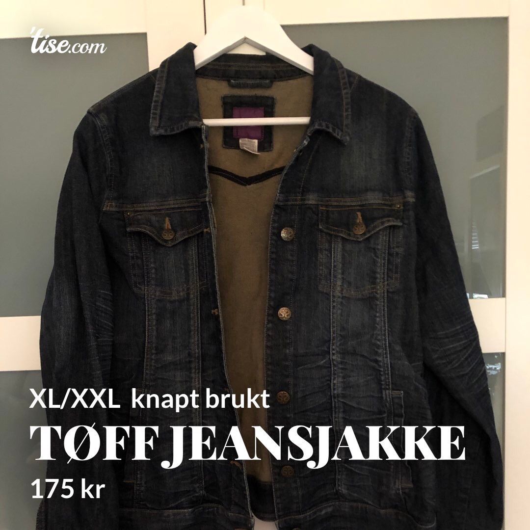 Tøff jeansjakke, knapt brukt | FINN.no Ny ubrukt jeans jakke fra Hunkydory | FINN.no