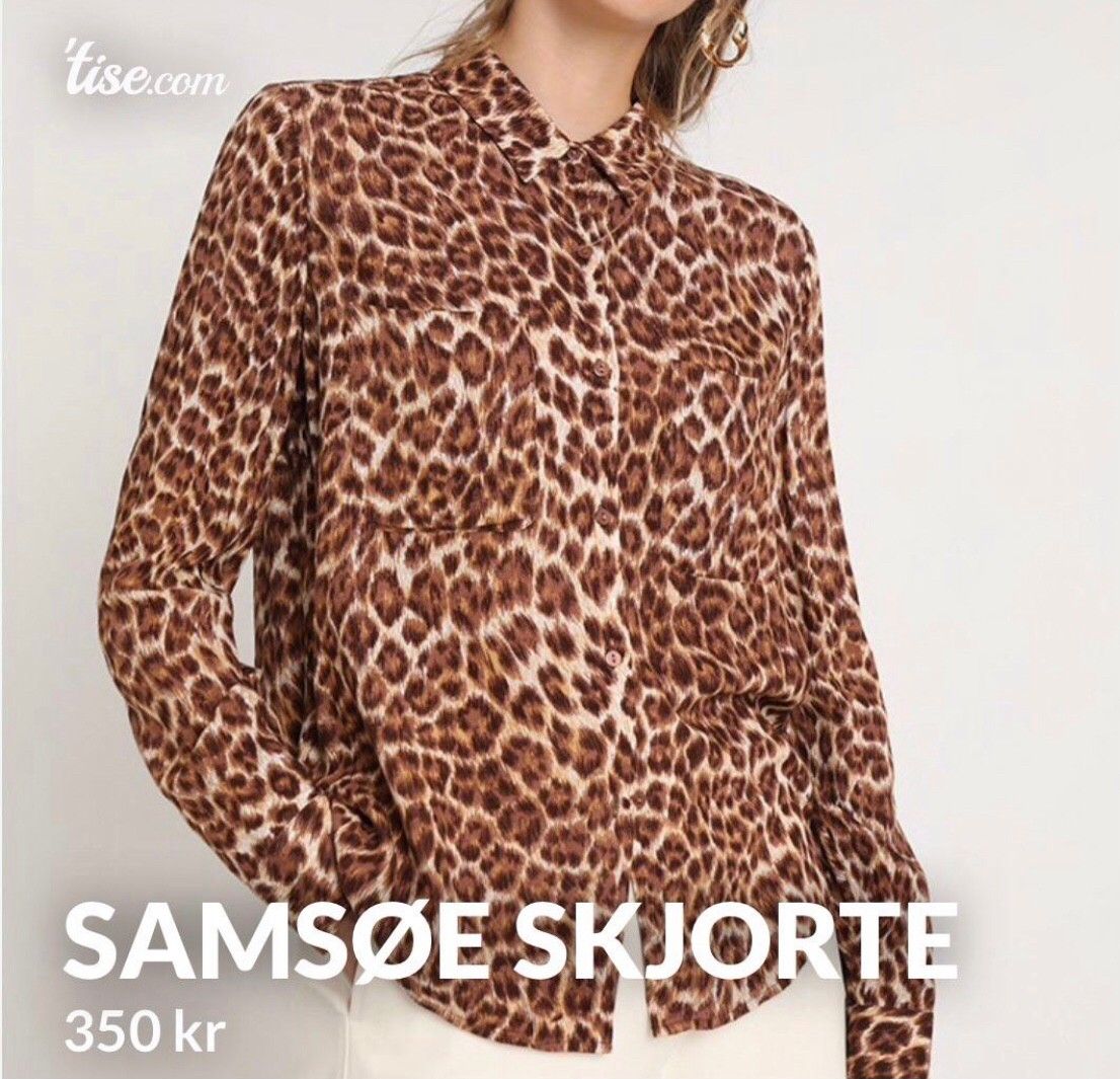 Leopard skjorte fra Samsøe | FINN.no Leopard skjorte fra Zara | FINN.no