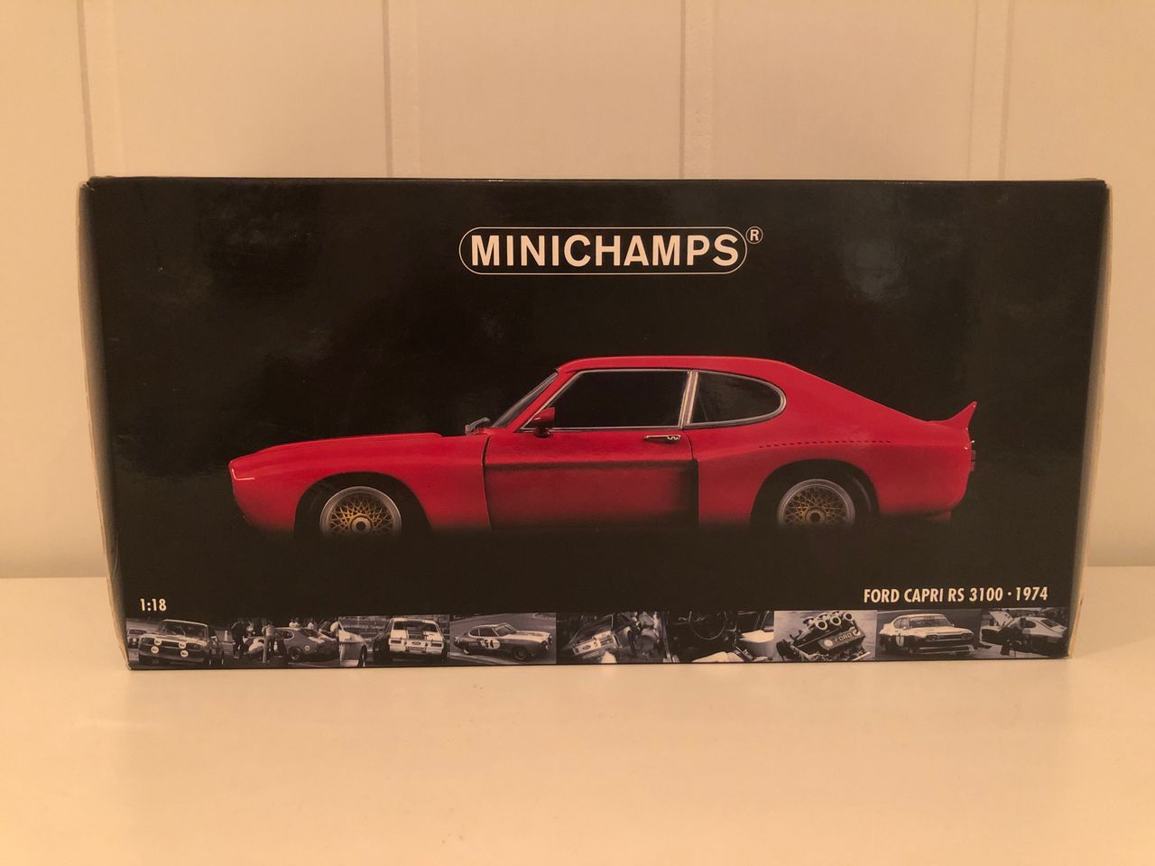 1:18 Ford Capri RS 3100 1974 Minichamps | FINN-torget