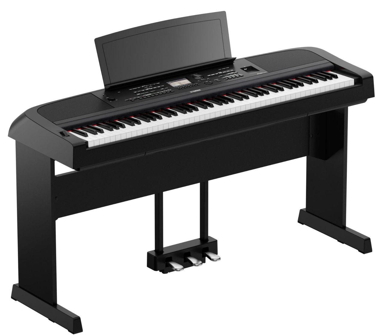 Keyboard Yamaha DGX 670B Elpiano. Svart.Notebrett +sustain Pedal. Helt ...