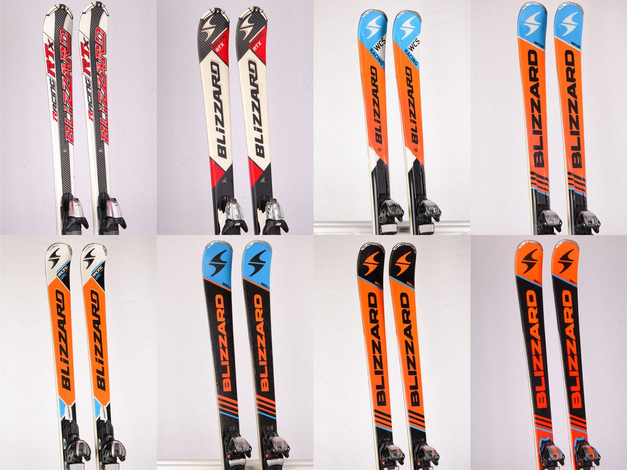 Ski Blizzard Racing RTX, WCS IQ, WRC, RC CA, RC Ti Suspension