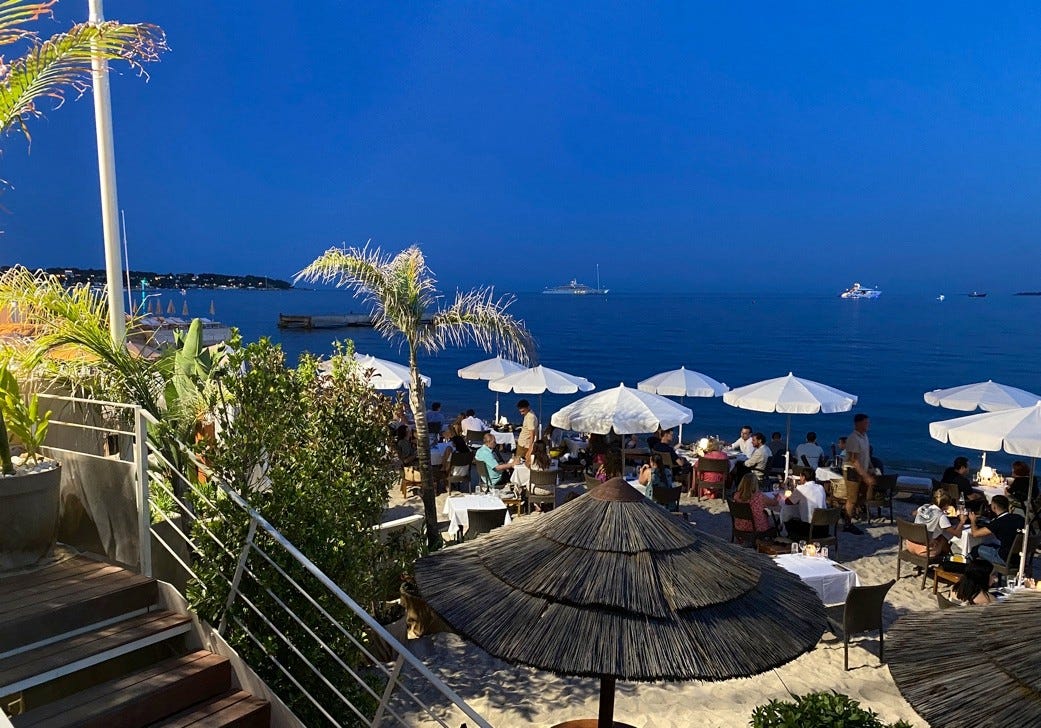 Strandrestaurant Galleribilde