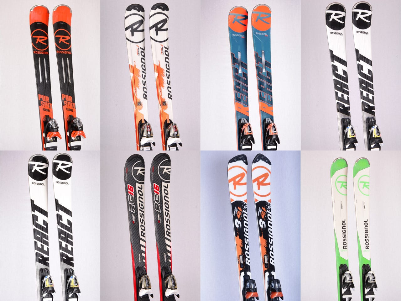 Ski Rossignol Zenith; React; Pursuit 600; Viper | FINN-torget