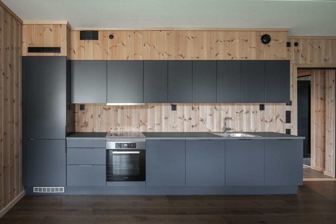 Praktisk og velutstyrt kjøkken. Galleribilde