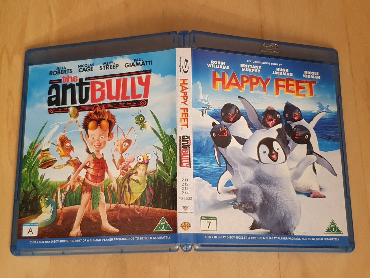 Happy Feet The Ant Bully BLU-RAY FINN-torget