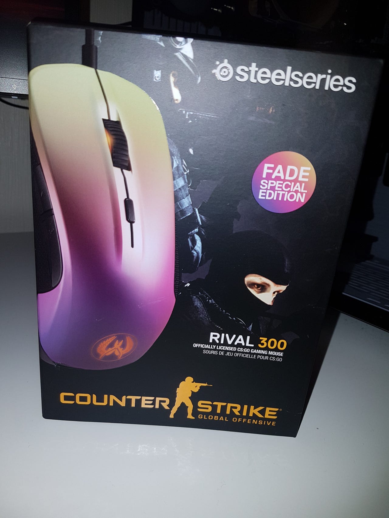 CS:GO Fade Special Edition - SteelSeries Rival 300 Gaming Mus CSGO ...