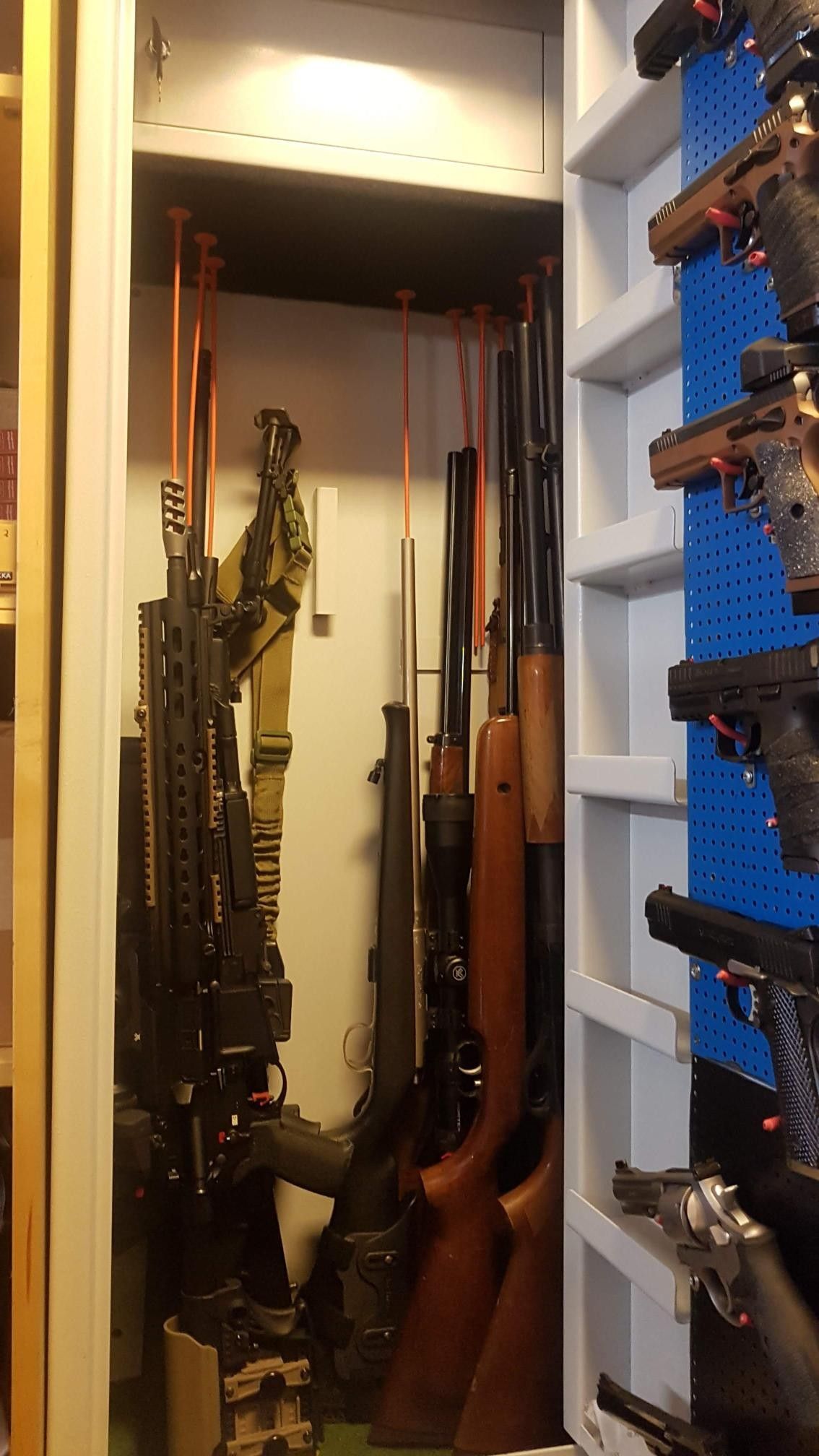 Rifle rods gun rack systems by Gun Storage Solutions FINN