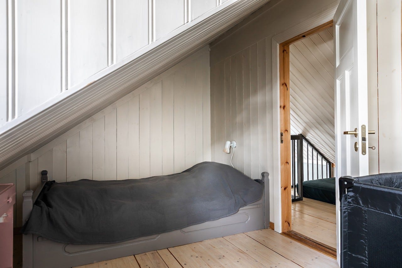 Soverom 7, 120seng og plass til massasjebenk / barnseng ol Galleribilde