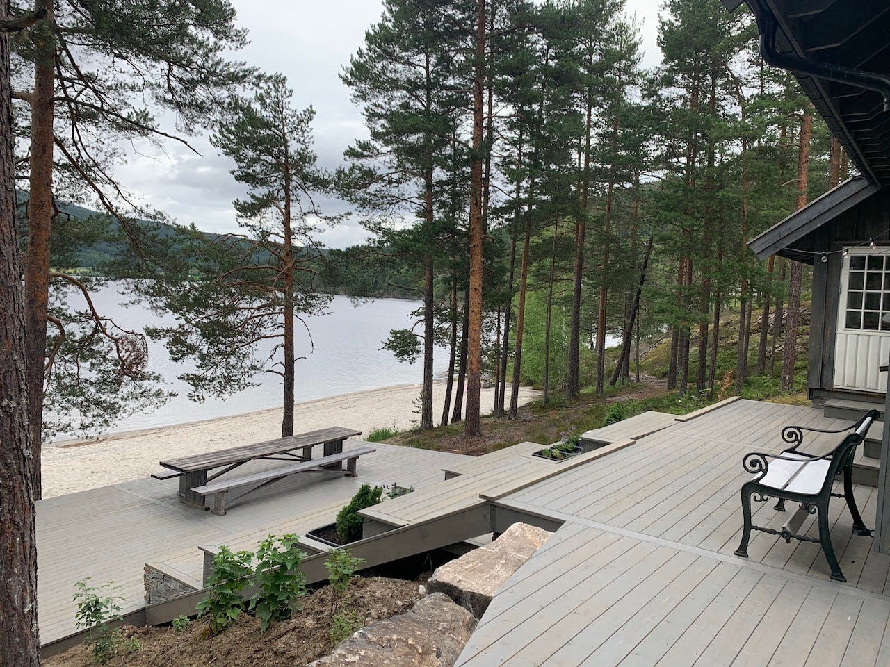 Uteområdet Galleribilde