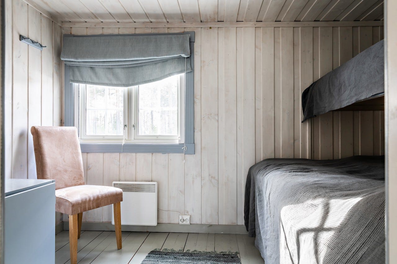 Soverom 4 Familiekøye, 140cm nede og 90cm oppe Galleribilde