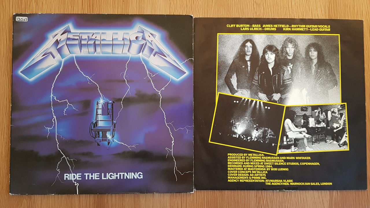 Metallica - Ride The Lightning (Vinyl, LP) | FINN torget