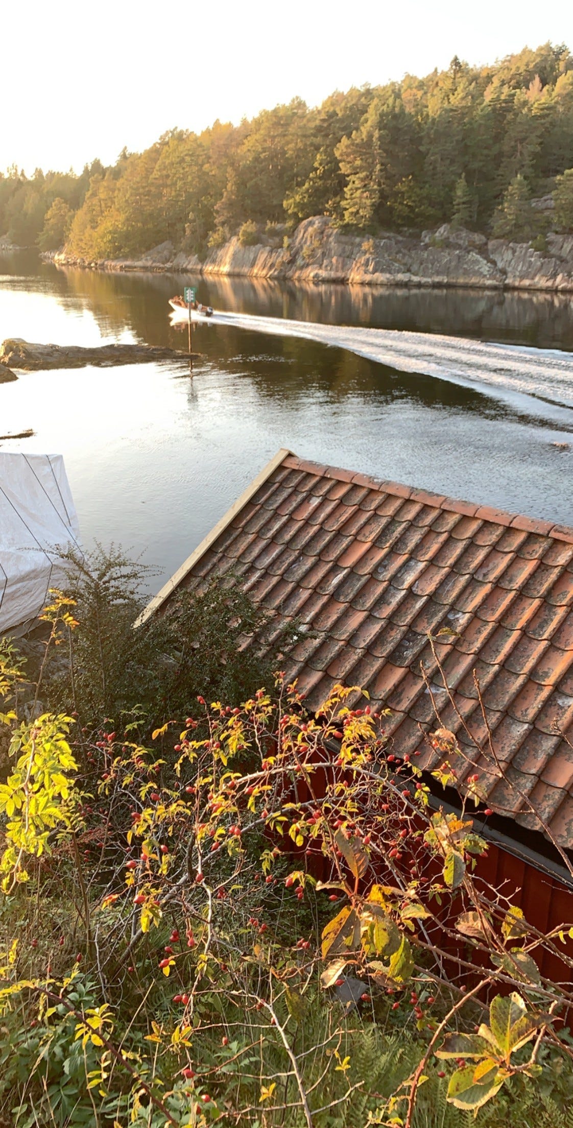 Stemningsbilde fra den utvendige boden Galleribilde