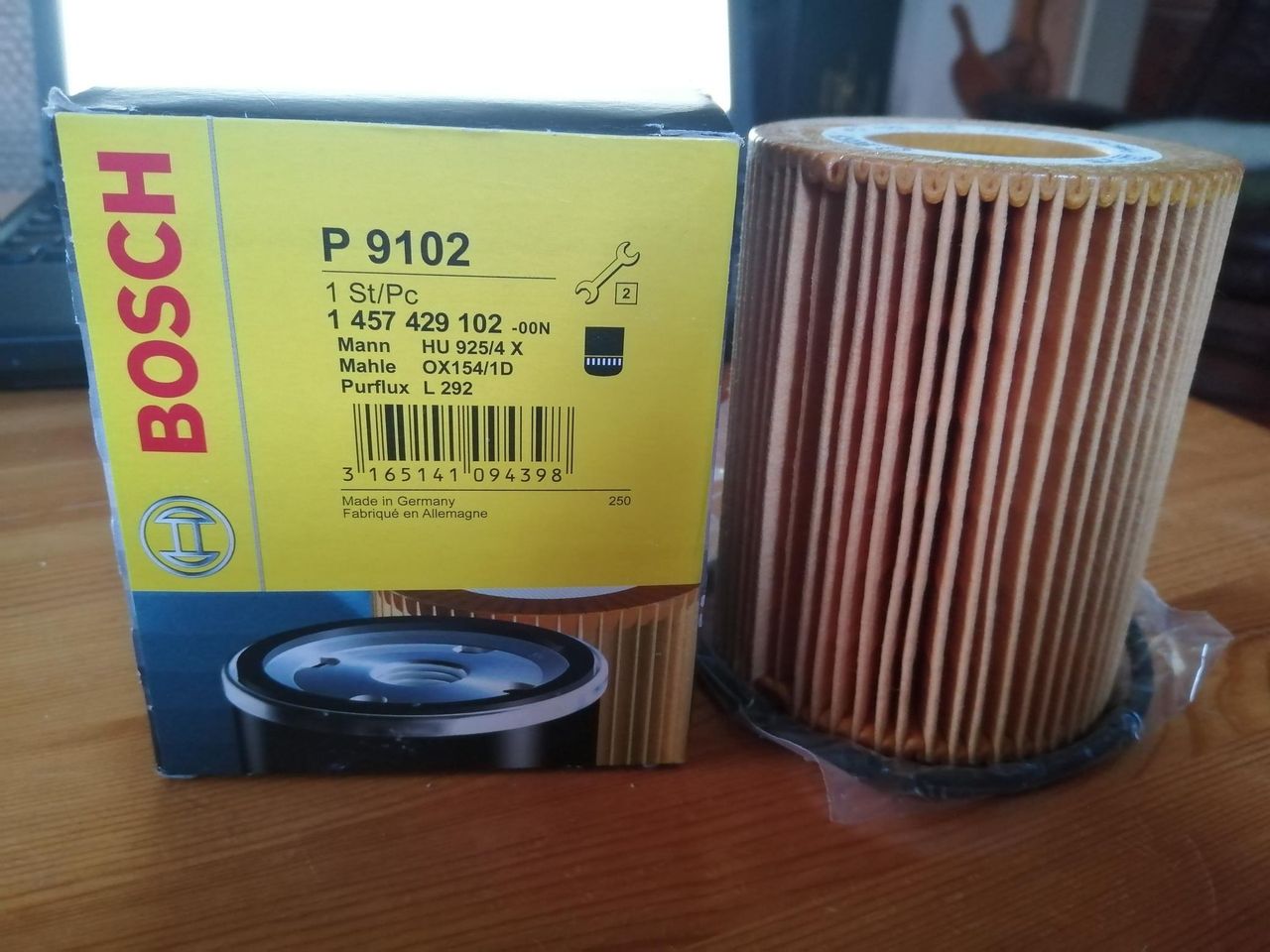 BOSCH OLJEFILTER 1 457 429 102 P 9102 FINN torget