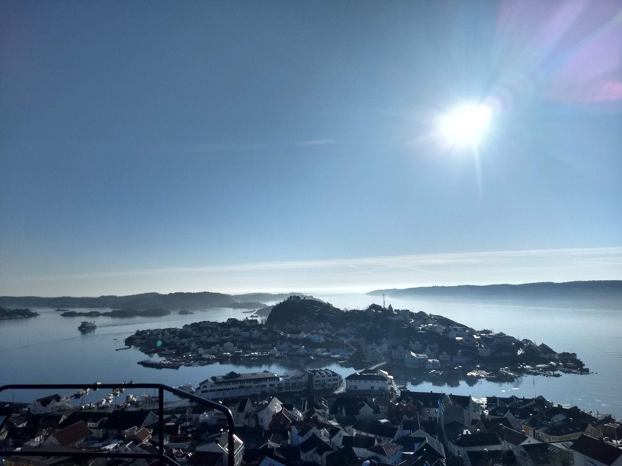 Utsikt fra Steinmann Galleribilde