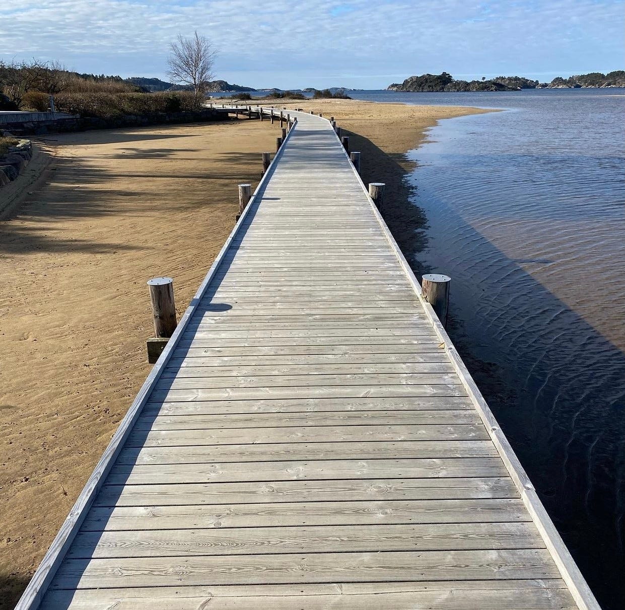 Strandsti Åros Galleribilde