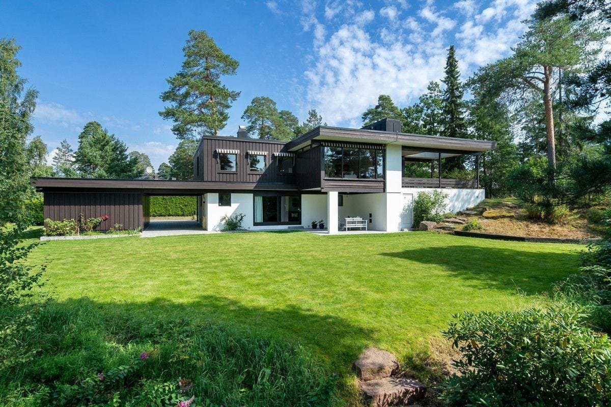 Deilig og usjenert hage Galleribilde