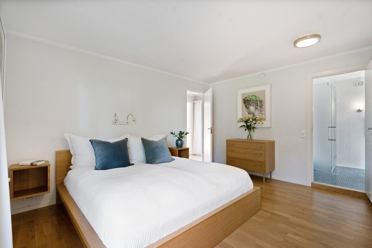 Hovedsoverom: 180x 200 seng Galleribilde